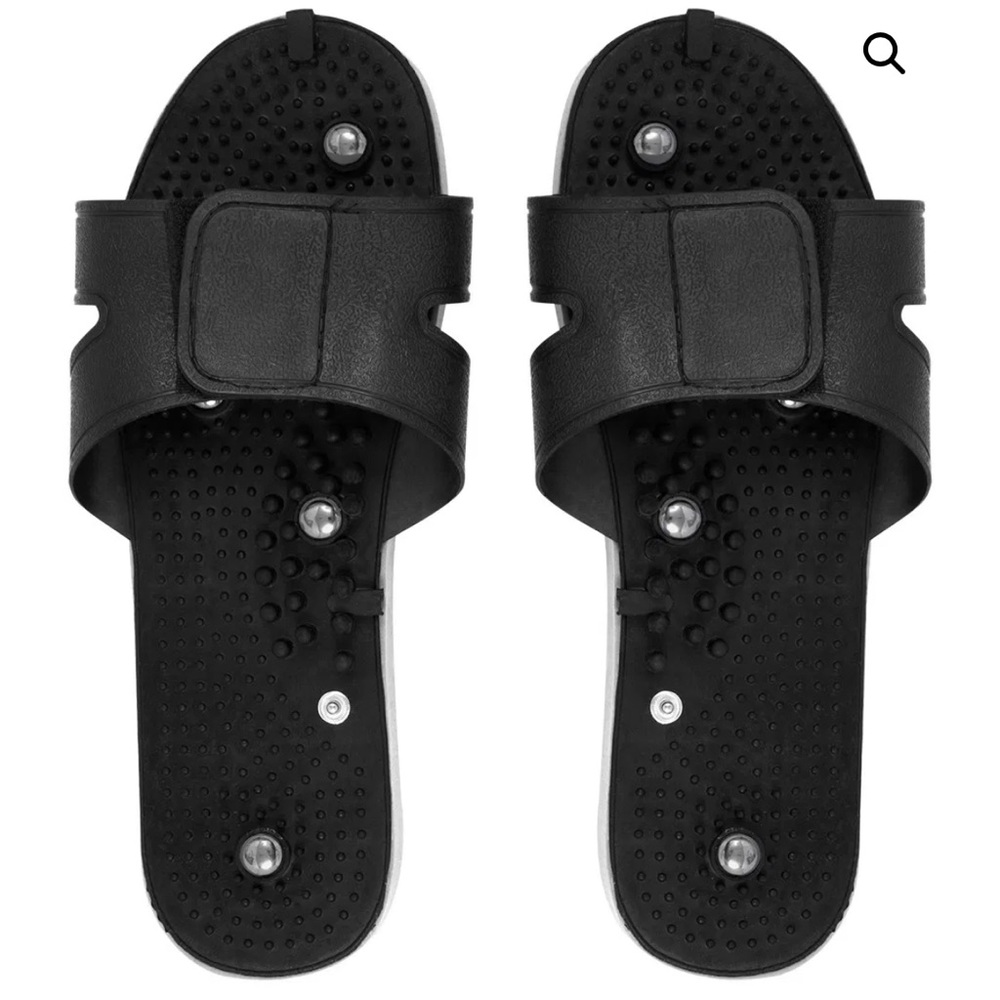 🆕 eMP10 PF X Massage Sandals – Black